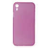 Newface Apple iPhone XR Kılıf PP Ultra İnce Kapak - Pembe