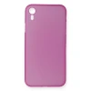 Newface Apple iPhone XR Kılıf PP Ultra İnce Kapak - Pembe