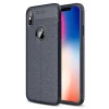 Newface Apple iPhone XS Max Kılıf Auto Focus Kapak - Lacivert