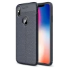 Newface Apple iPhone XS Max Kılıf Auto Focus Kapak - Lacivert
