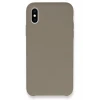 Newface Apple iPhone XS Max Kılıf Lansman Legant Silikon - Bej