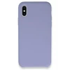 Newface Apple iPhone XS Max Kılıf Lansman Legant Silikon - Lila