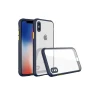 Newface Apple iPhone XS Max Kılıf Miami Şeffaf Silikon - Lacivert