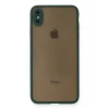 Newface Apple iPhone XS Max Kılıf Montreal Silikon Kapak - Yeşil
