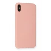 Newface Apple iPhone XS Max Kılıf Nano içi Kadife Silikon - Pembe