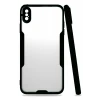 Newface Apple iPhone XS Max Kılıf Platin Silikon - Siyah