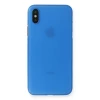 Newface Apple iPhone XS Max Kılıf PP Ultra İnce Kapak - Mavi