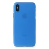 Newface Apple iPhone XS Max Kılıf PP Ultra İnce Kapak - Mavi