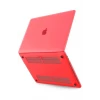 Newface Apple Macbook Pro 13 2020 Macbook Buzlu Kapak - Kırmızı