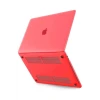Newface Apple Macbook Pro 13 2020 Macbook Buzlu Kapak - Kırmızı