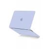 Newface Apple Macbook Pro 13 2020 Macbook Buzlu Kapak - Lila