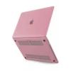 Newface Apple Macbook Pro 13 2020 Macbook Buzlu Kapak - Pembe