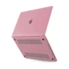 Newface Apple Macbook Pro 13 2020 Macbook Buzlu Kapak - Pembe