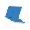 Newface Apple Macbook Pro 13 2021 Macbook Buzlu Kapak - Mavi