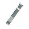 Newface Apple Watch 38mm Alice Kumaş Kordon - Mavi-Gri