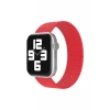 Newface Apple Watch 38mm Ayarlı Solo Silikon Kordon - Kırmızı