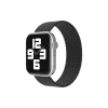 Newface Apple Watch 38mm Ayarlı Solo Silikon Kordon - Siyah