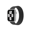 Newface Apple Watch 38mm Ayarlı Solo Silikon Kordon - Siyah