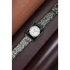 Newface Apple Watch 38mm Creeper Desenli Kordon - Siyah