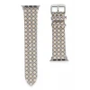 Newface Apple Watch 38mm Karo Motif Kordon - Lila