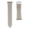 Newface Apple Watch 38mm Karo Motif Kordon - Lila