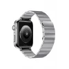 Newface Apple Watch 38mm KR404 Huks Kordon - Gümüş
