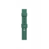 Newface Apple Watch 38mm KR408 Çizgili Silikon Kordon - Yeşil