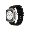 Newface Apple Watch 38mm Ocean Kordon - Siyah