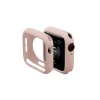 Newface Apple Watch 38mm Silikon Alt Kasa - Pudra