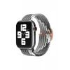 Newface Apple Watch 38mm Star Kordon - Gri-Siyah
