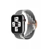 Newface Apple Watch 38mm Star Kordon - Gri-Siyah