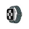 Newface Apple Watch 38mm Star Kordon - Zigzag Mavi-Yeşil