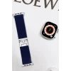 Newface Apple Watch 42mm Forest Kumaş Kordon - Lacivert