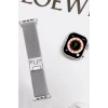 Newface Apple Watch 42mm Forest Kumaş Kordon - Titan Gri