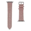 Newface Apple Watch 42mm Karo Motif Kordon - Pembe