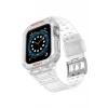 Newface Apple Watch 42mm KR401 Silikon Kordon - Şeffaf