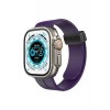 Newface Apple Watch 42mm KR412 Elegance Stylısh Kordon - Derin Mor