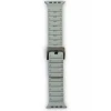 Newface Apple Watch 42mm Magnus Mıknatıslı Silikon Kordon - Gri