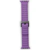 Newface Apple Watch 42mm Magnus Mıknatıslı Silikon Kordon - Mor
