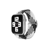Newface Apple Watch 42mm Star Kordon - Siyah-Beyaz