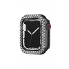 Newface Apple Watch 42mm Taşlı Kasa - Siyah