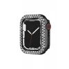 Newface Apple Watch 42mm Taşlı Kasa - Siyah