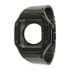 Newface Apple Watch 44mm KR409 Metal Kordon - Siyah