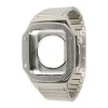 Newface Apple Watch 45mm KR409 Metal Kordon - Gümüş