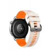 Newface Apple Watch Ultra 49mm Minoc Kordon - Beyaz-Turuncu