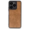 Newface General Mobile Era 30 Kılıf Aras Deri Kapak - Taba