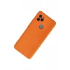 Newface General Mobile GM 21 Kılıf Nano içi Kadife Silikon - Turuncu