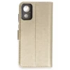 Newface General Mobile GM 23 SE Trend S Plus Kapaklı Kılıf - Gold