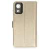 Newface General Mobile GM 23 SE Trend S Plus Kapaklı Kılıf - Gold