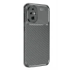 Newface Honor 200 Kılıf Auto Focus Karbon Kapak - Siyah